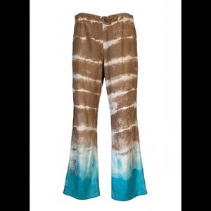 VENUS Large Women Linen Blend Pants - Drawstring Waist | Beachy Coastal Resort